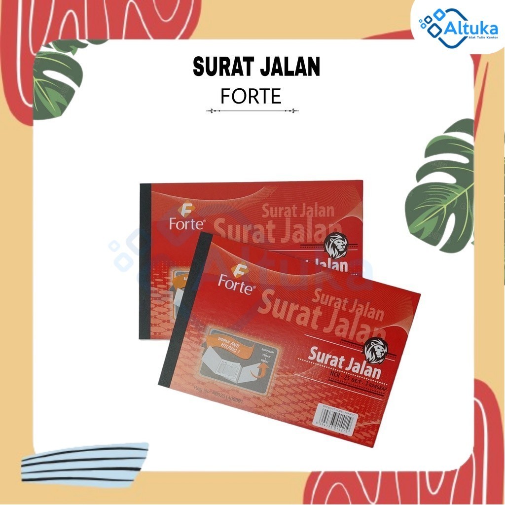 

Surat Jalan 3 Ply 3 Rangkap 25 Set Forte