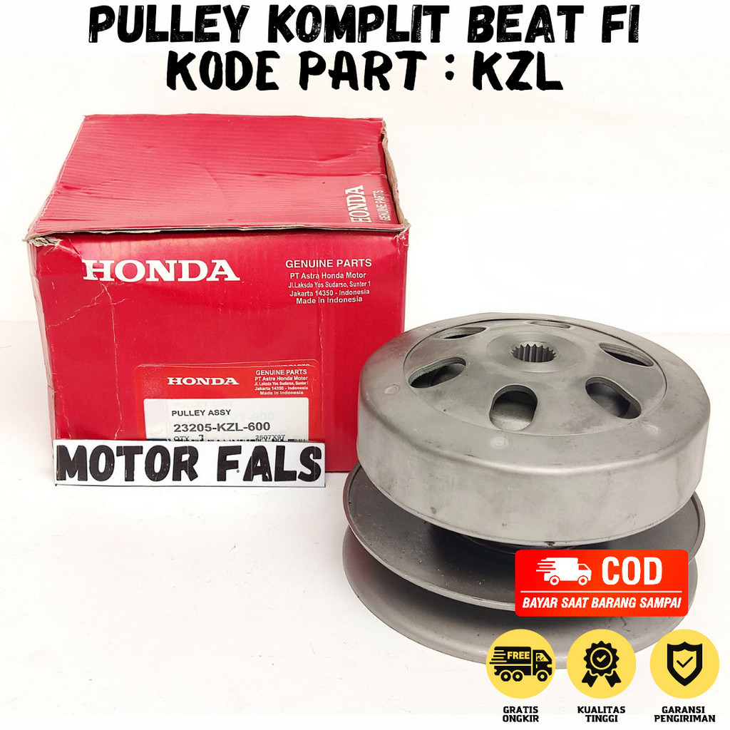 Pully Beat / Pully Assy Beat Fi / Pully Vario / Puli Vario 110 / CVT Beat Fi / Pully Beat Fi KZL / P