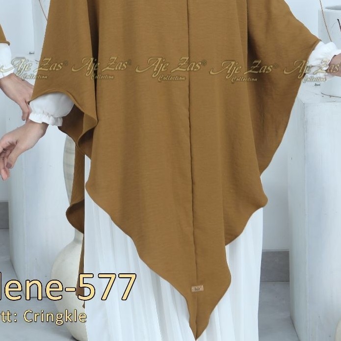 Khimar Syari/Khimar Dagu/Amdene/Khimar jumbo - Putih