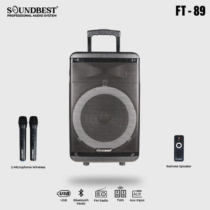 SPEAKER PORTABLE SOUNDBEST FT-89