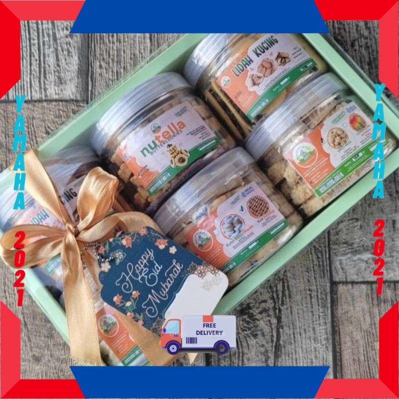 

KADO HAMPERS PASTRY ISIAN BANYAK FULL / Box Kue Kering hampers Natal 3 toples Jar hampers Natal kue kering / SIAP KIRIM AMAN IDUL FITRI 1445