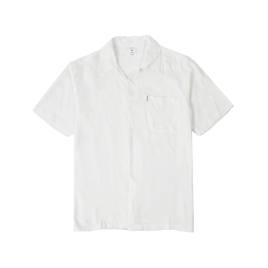 The Don's House BOWLING SS - Kemeja Lengan Pendek Polos Slimfit Pria Wanita