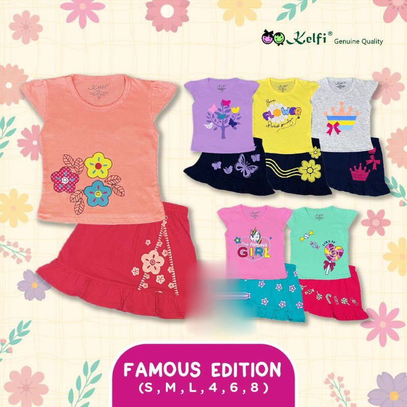 Setelan anak ROK FAMOUS KELFI