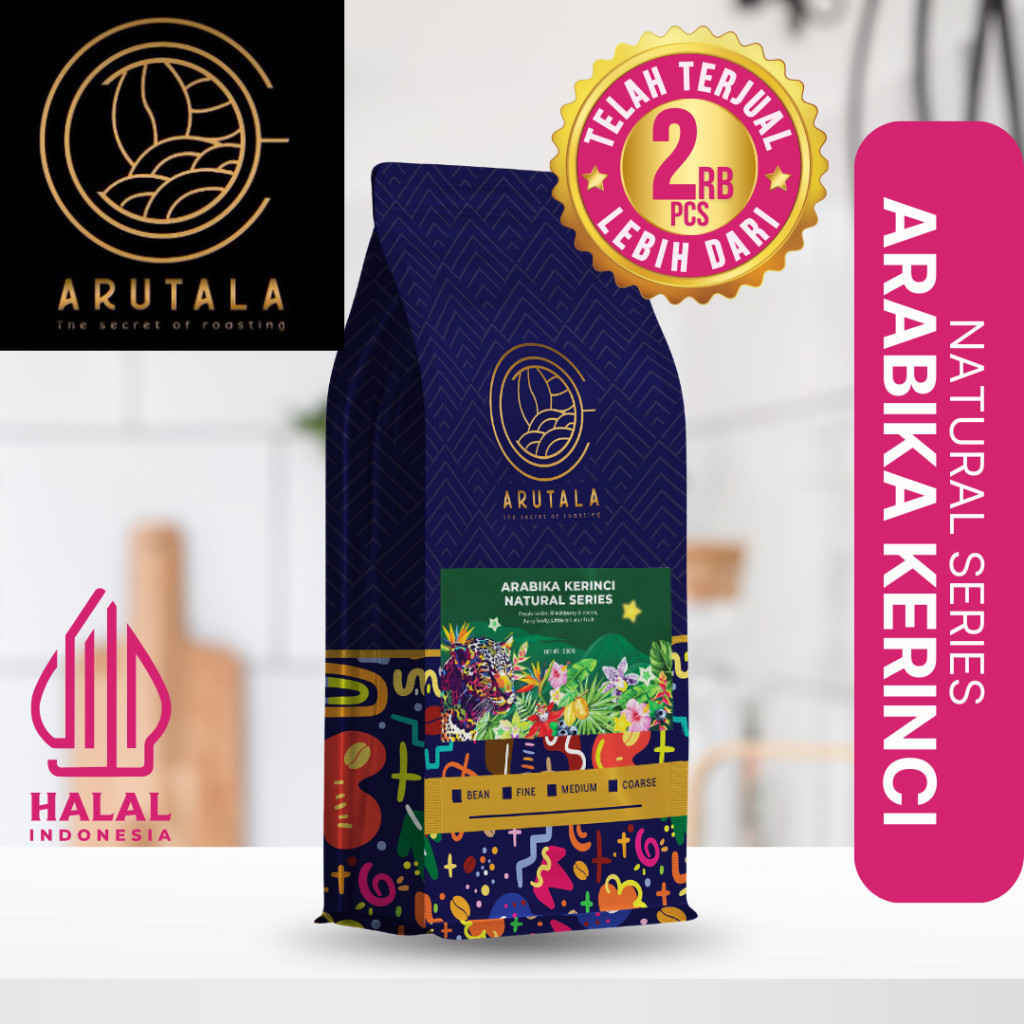 

Natural Series - Arabika Kerinci 200 gram -CB 2
