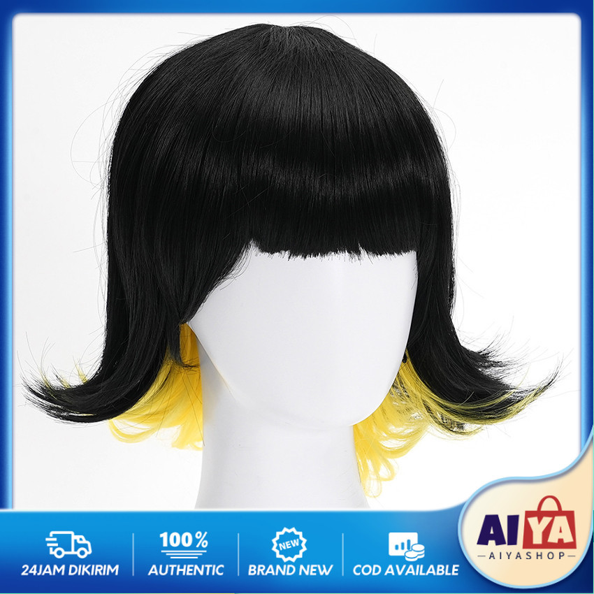 Wig Bachira Meguru Rambut Palsu Cosplay Anime Bachira Wig Blue Lock