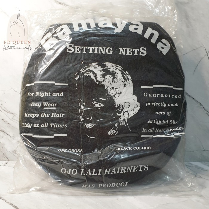 Terlaris ✨ -Hairnet / Jaring Rambut Ramayana /Jala Sanggul/Setting Nets Isi 144pcs