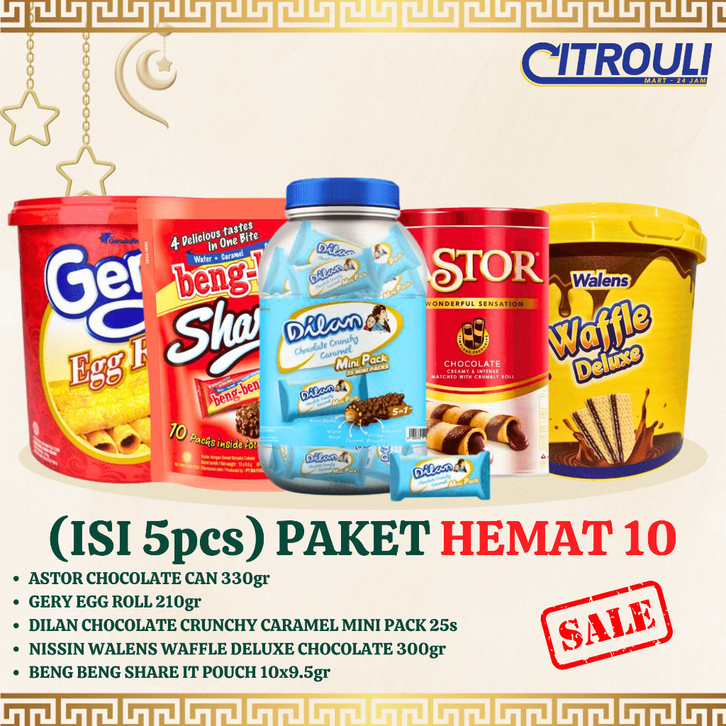 

DISKON (ISI 5) PAKET KUE LEBARAN 10