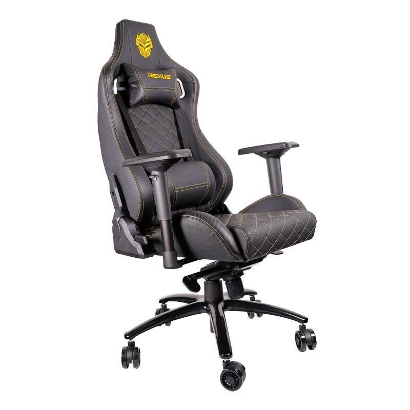 KURSI GAMING REXUS DT1 BLACK GOLD
