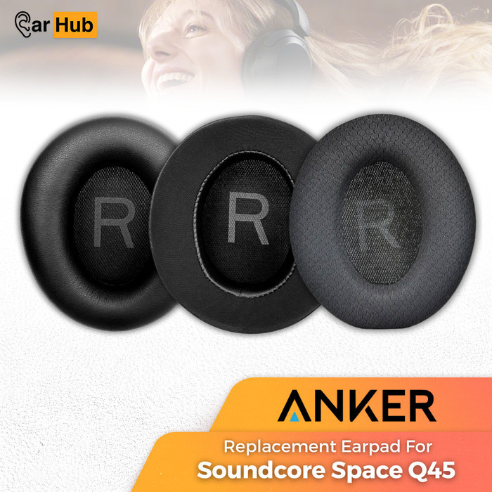 Earpad Earcup Cushion Anker Soundcore Space Q45 Q 45 Pad Bantalan Busa
