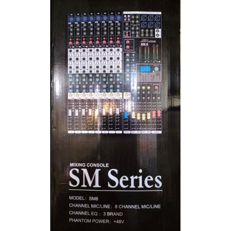 Mixer 8 Channel SPL AUDIO SM8
