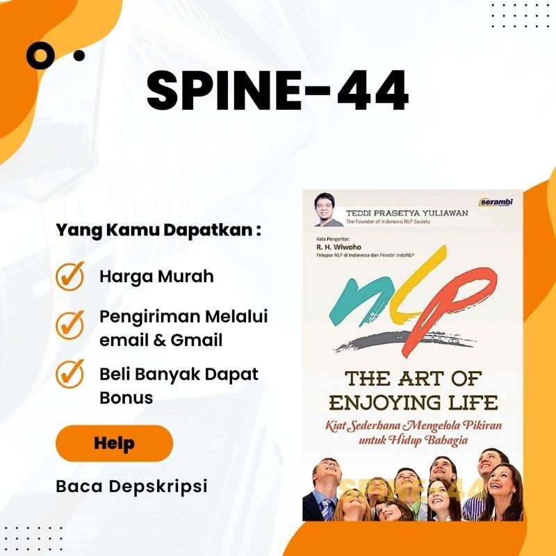 

NLP The Art of Enjoying Life - Kiat Sederhana Mengelola Pikiran Untuk Hidup Bahagia