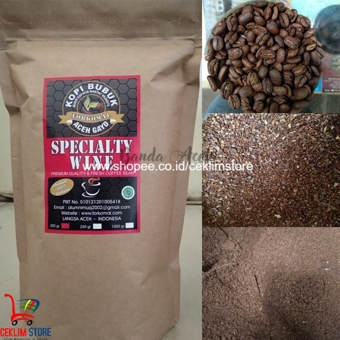 

Kopi Arabika Gayo Specialty Wine 500 gr