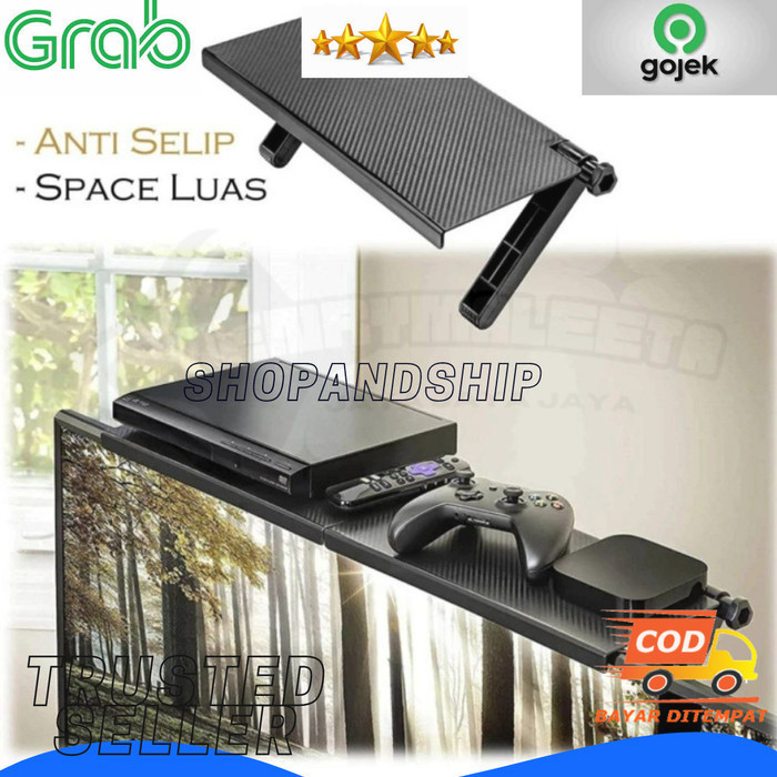 BRACKET RAK GANTUNG SET TOP BOX TV