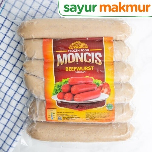 

Moncis Beef Wurst 500 gram Sayurmakmur