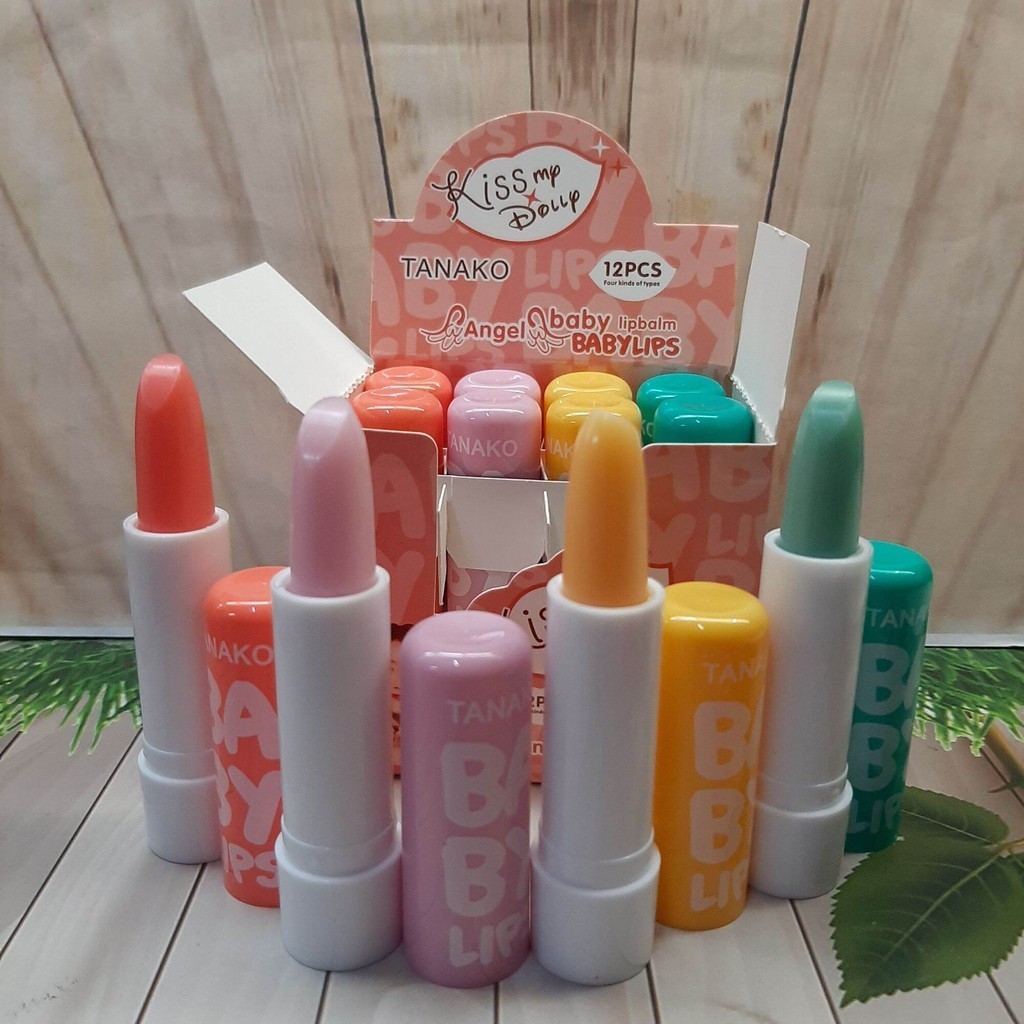 Lipbalm Tanako Babylips/ Pink Magic ( WARNA RANDOM )