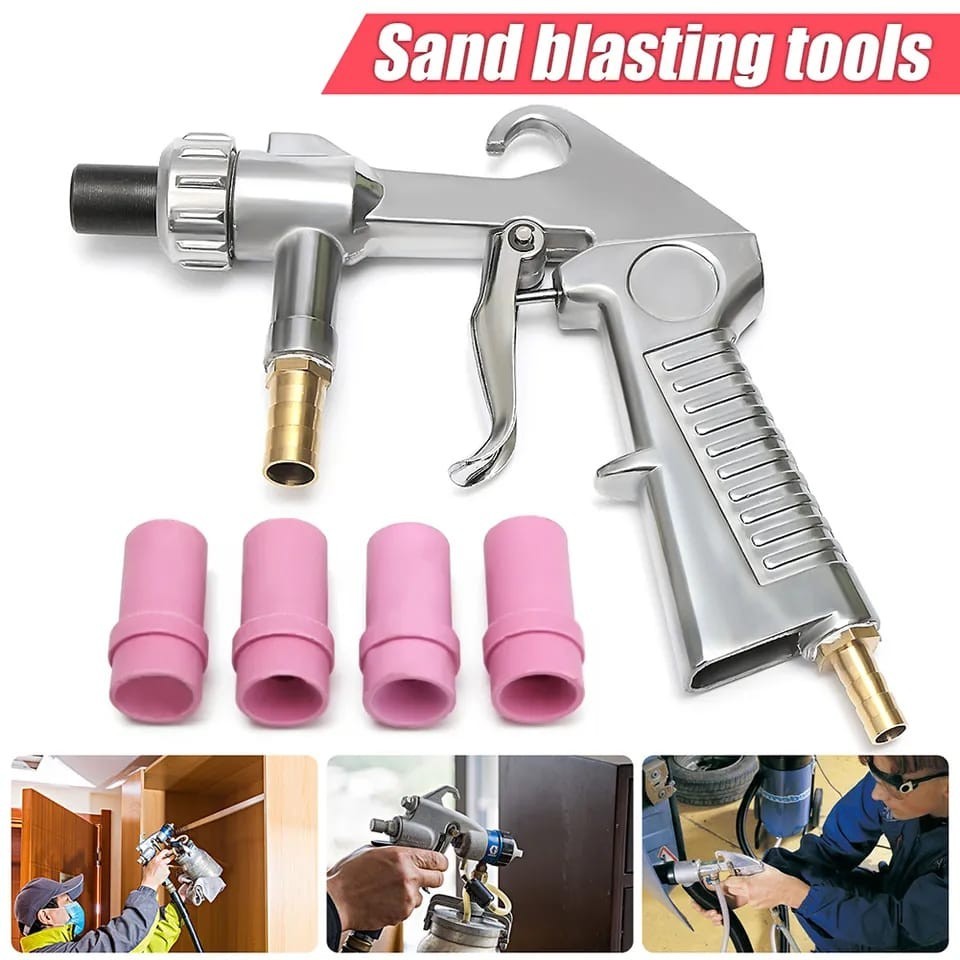 

GUN SPRAYER SPRAY PASIR AIR SAND BLASTING BLASTER GUN MADE IN TAIWAN