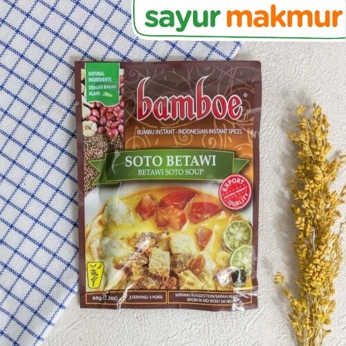 

Bamboe Bumbu Soto Betawi 65 gram Sayurmakmur