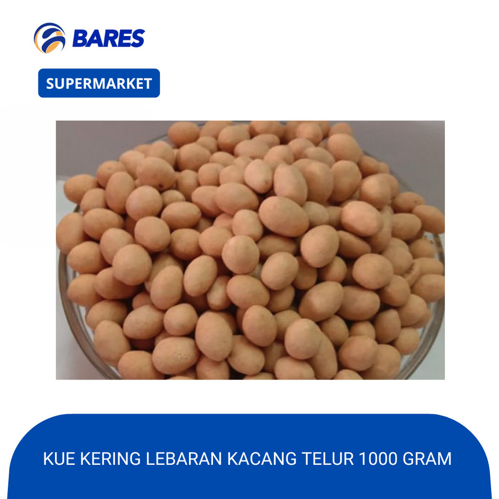 Kue Kering Kacang Telur 1000 Gram