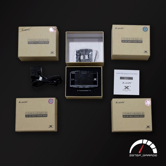 Lufi X1 Revolution OBD2 Digital Gauge Meter - LUFI X1 ONLY