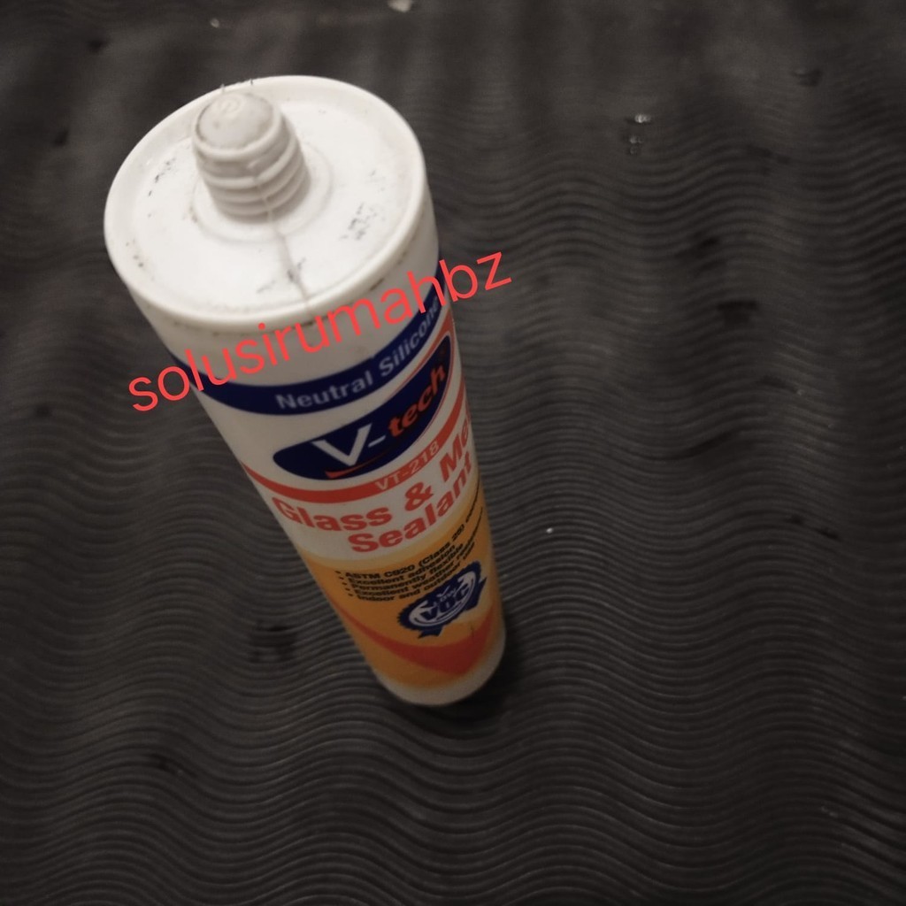 

LEM SILICONE SEALANT V-TECH NETRAL HITAM LEM METAL LEM KACA METAL SEALER NEUTRAL SILICONE V-TECH VTECH V TECH GLASS & METAL SEALANT VT-218