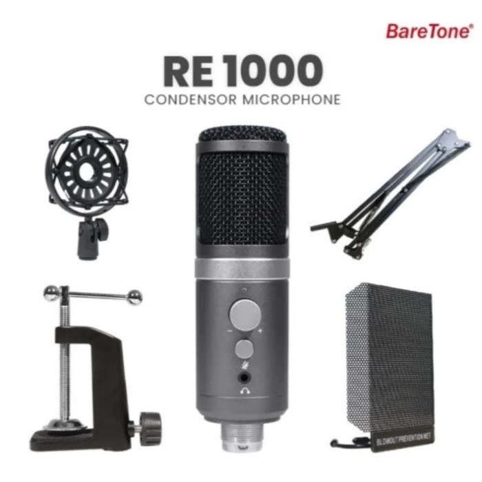 mic condensor Baretone RE 1000 Original Baretone RE1000