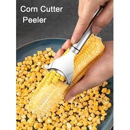 	 1Pcs Pengupas Jagung Corn Peeler Stripper Serbaguna Alat Pengupas Buah dan Sayuran Dapur Pengupas Pisau Jagung Alat Pengupas Jagung Parutan Biji Jagung Stainless Steel Anti Karat Termurah	