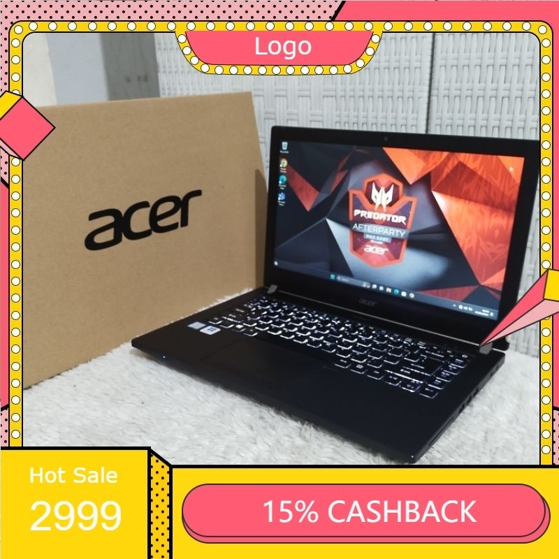 PROMO BIG SUPER RAMADHAN Laptop Acer TravelMate P449-G3-M Core i5 Gen 8 (8CPUs) Ram 8GB SSD 256GB Nvme Fingerprint Backlight Keyboard