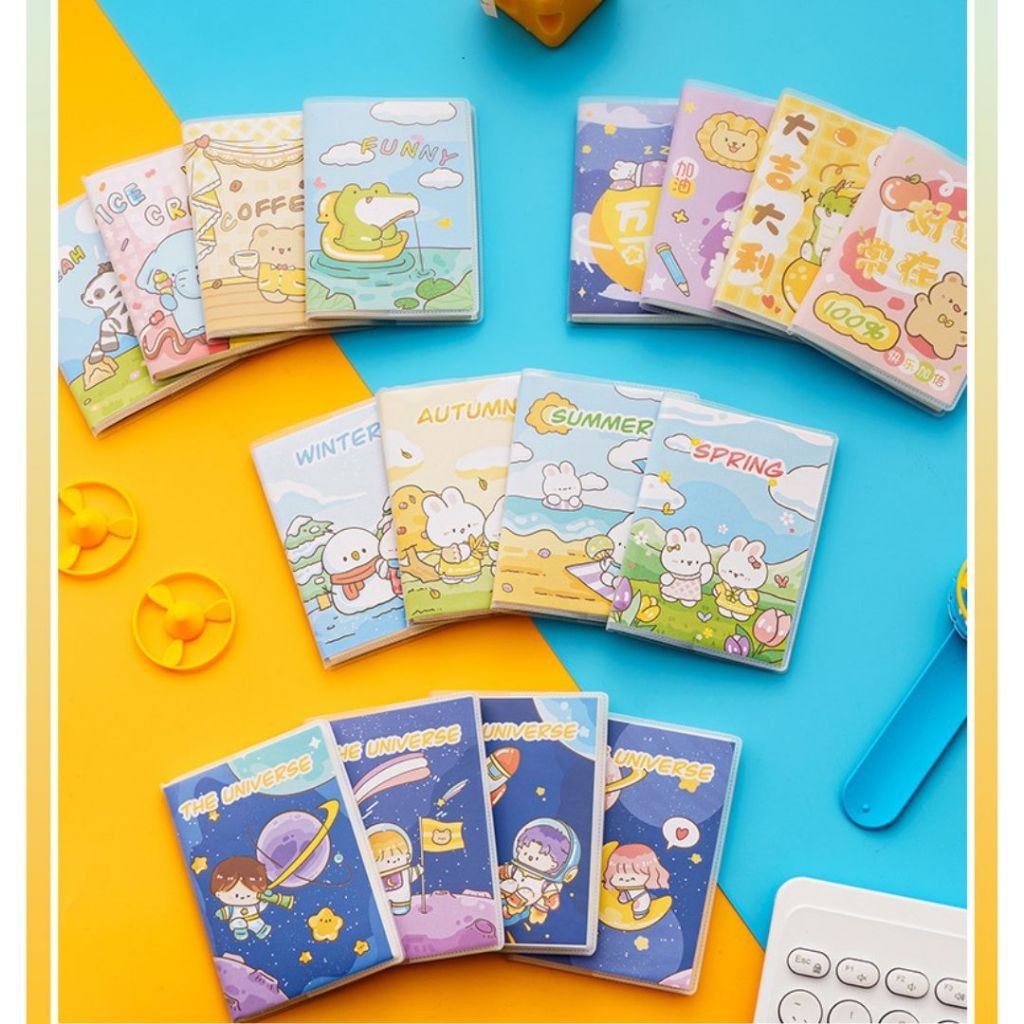 

GS - (1pcs) Buku Notebook EVA Cover Buku Tulis Catatan Diary Lucu STY7042