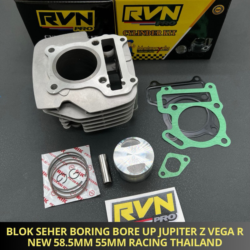 BLOK SEHER BORING BORE UP JUPITER Z VEGA 58,5MM 58 MM 55MM 55 MM RVN