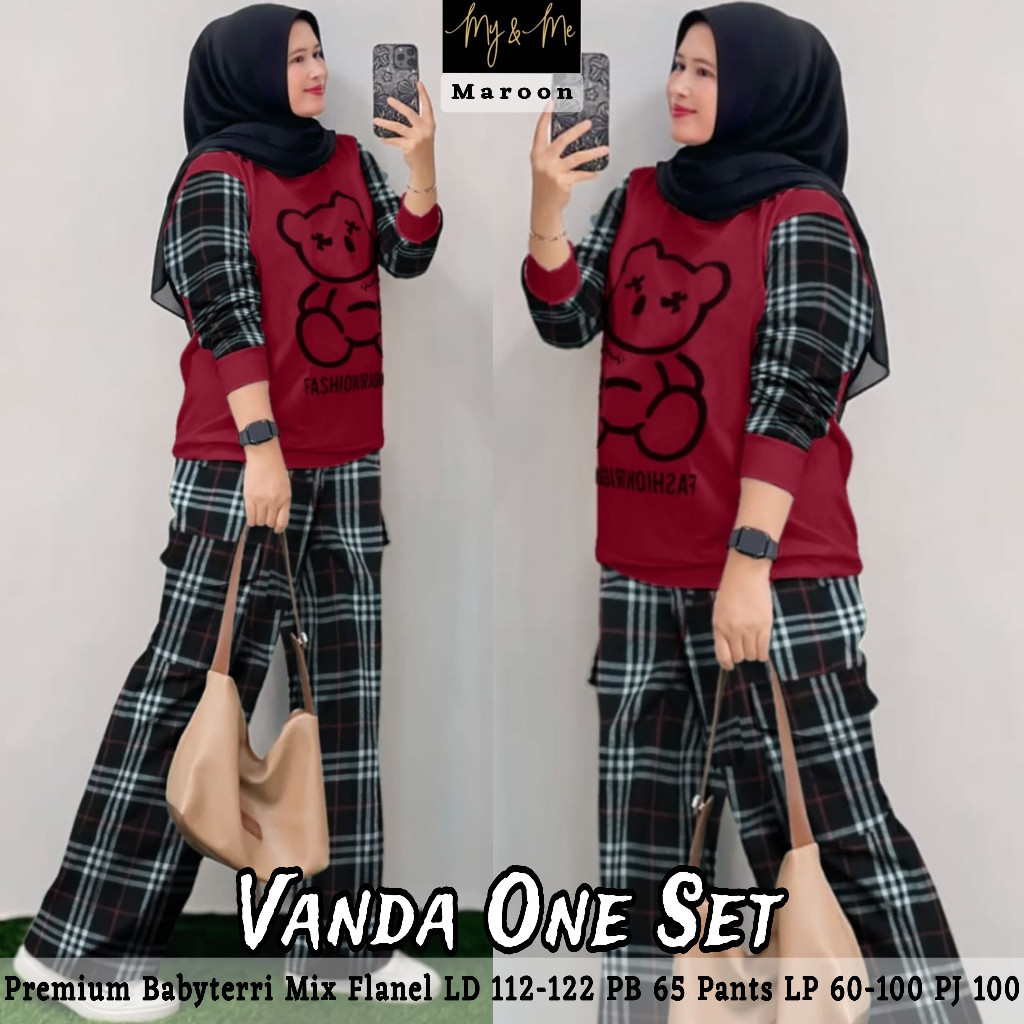 Fashion Wanita VANDA ONE SET  From My&mE