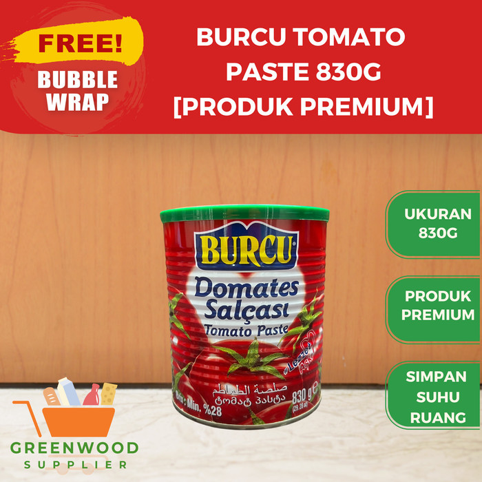 

Burcu Tomato Paste / Pasta Tomat - 830G