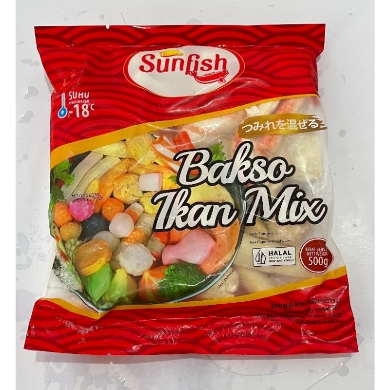 

Sunfish bakso mix 500g