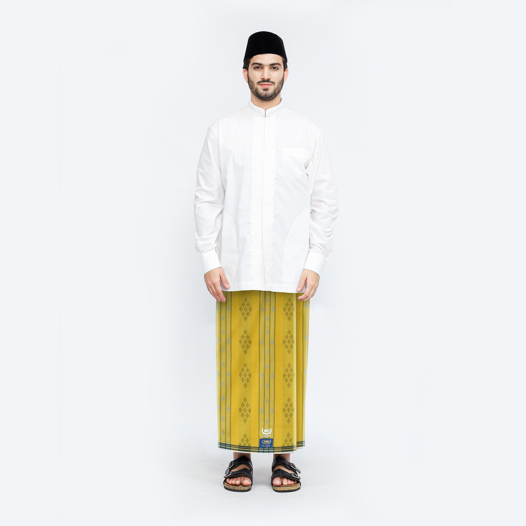 Sarung BHS Classic Gold Motif C44 DKA Kuning