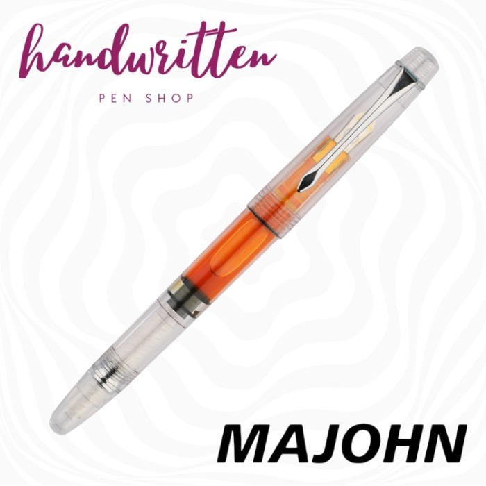 

[NEW] MAJOHN Typ S8 Piston Filler Fountain Pen - Clear, SS Extra Fine
