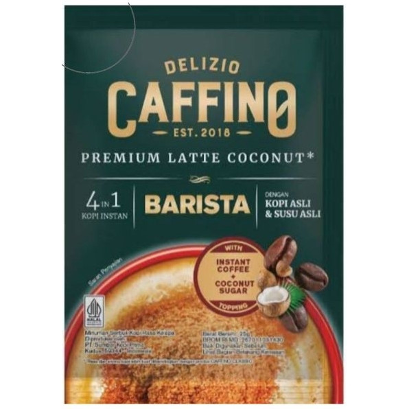 

Caffino Premium Latte Coconut Renceng isi 10 Sachet x 25g
