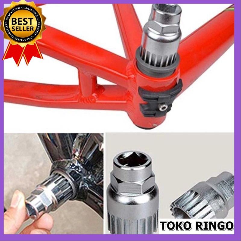 KUNCI ALAT PASANG BB BOTTOM BRACKET sepeda HT 1 BUKA CRANK PEMBUKA KOTAK HT1 mtb lipat fixie bmx ana