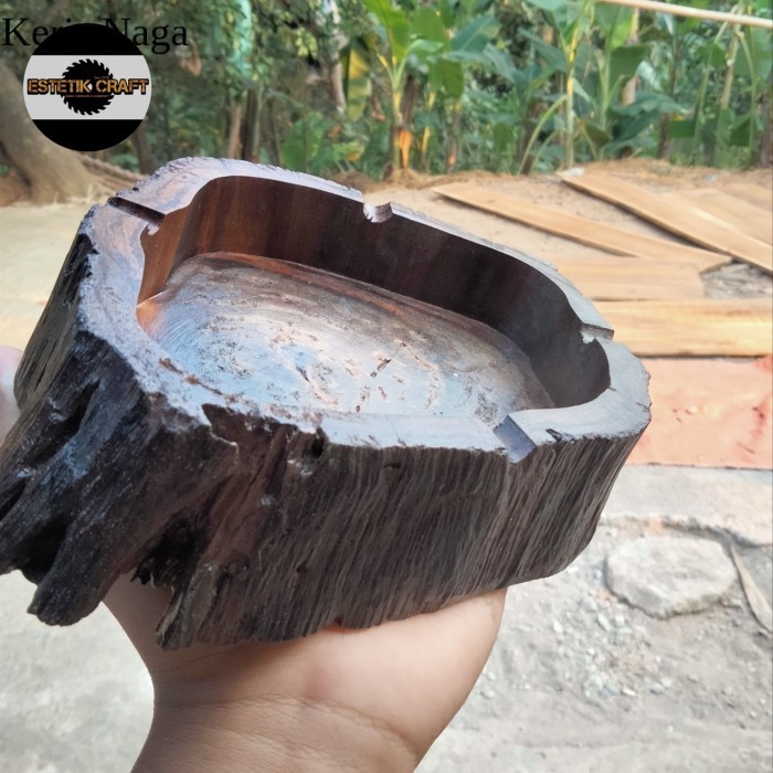 Asbak unik akar kayu sonokeling LS2