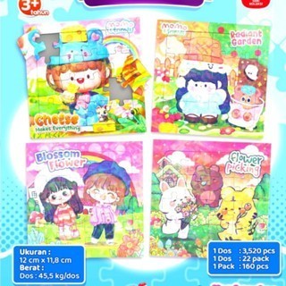 

BRP Puzzle mainan edukasi / puzzle cute gril momo