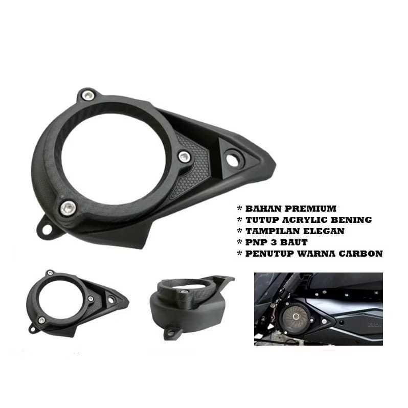 COVER CVT VARIO 125 150 NEW LED 2018 - 2023 TUTUP CVT VARIO 125 150 NEW AUTO
