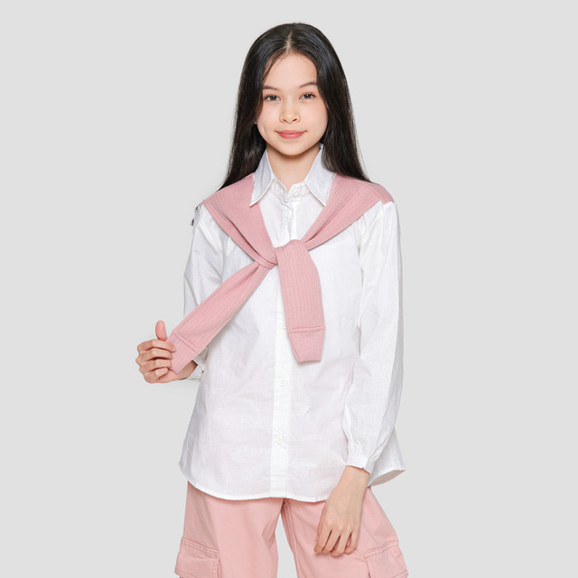 Nevada Syal Amish Kemeja Anak Perempuan 121706280