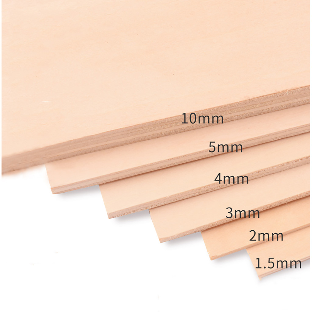 

Basswood Craft Board Thick 1.5-10mm Model Layer Wood Board DIY Craft Sand Table Building Model Materials Accessories