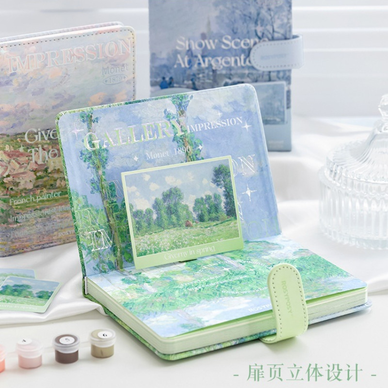 

ghg Full Color Buku Diary Rosyposy Nature Pemandangan Korea Vintage Lucu / Journal / Agenda Impor /