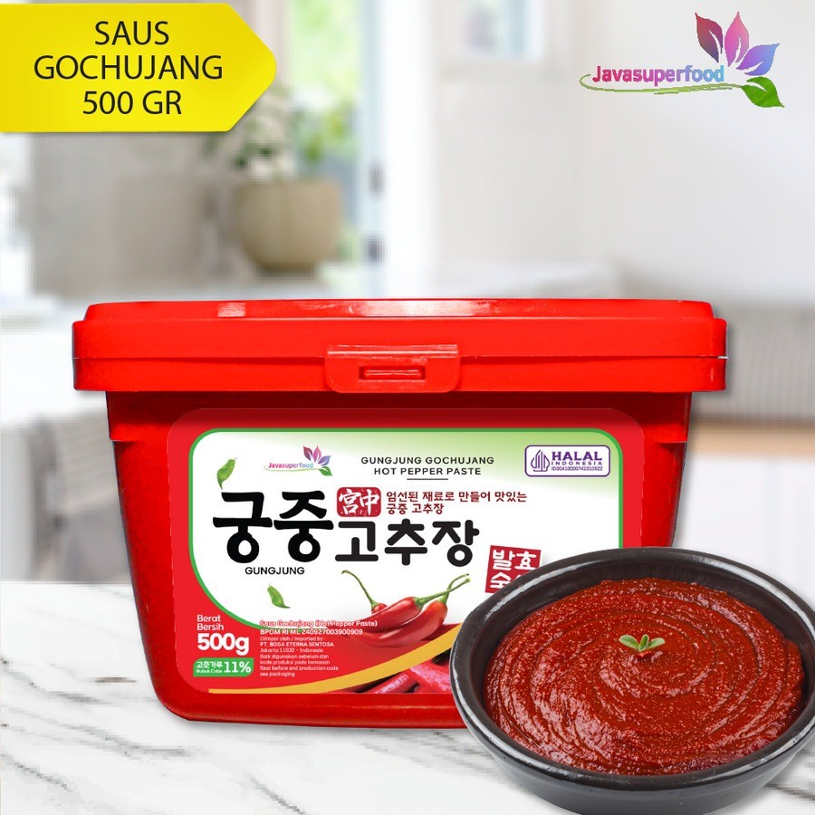 

GUNGJUNG GOCHUJANG 500GR - HOT PEPPER TASTE / PASTA CABAI PEDAS KOREA