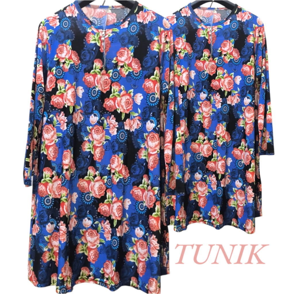 COD - TUNIK JUMBO daster korea { jersey} busui&bumil - Ramdhan Sale