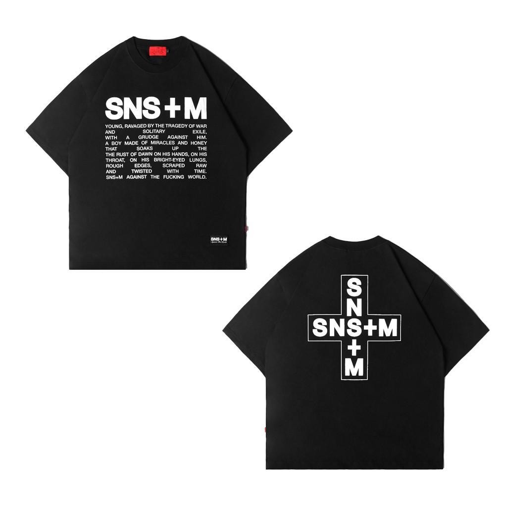 【NEW】 SNSB | RESPONSE TSHIRT | COLLABORATION MIRACLE MATES | SNS+M Crew-neck fashion unisex T-shirt 
