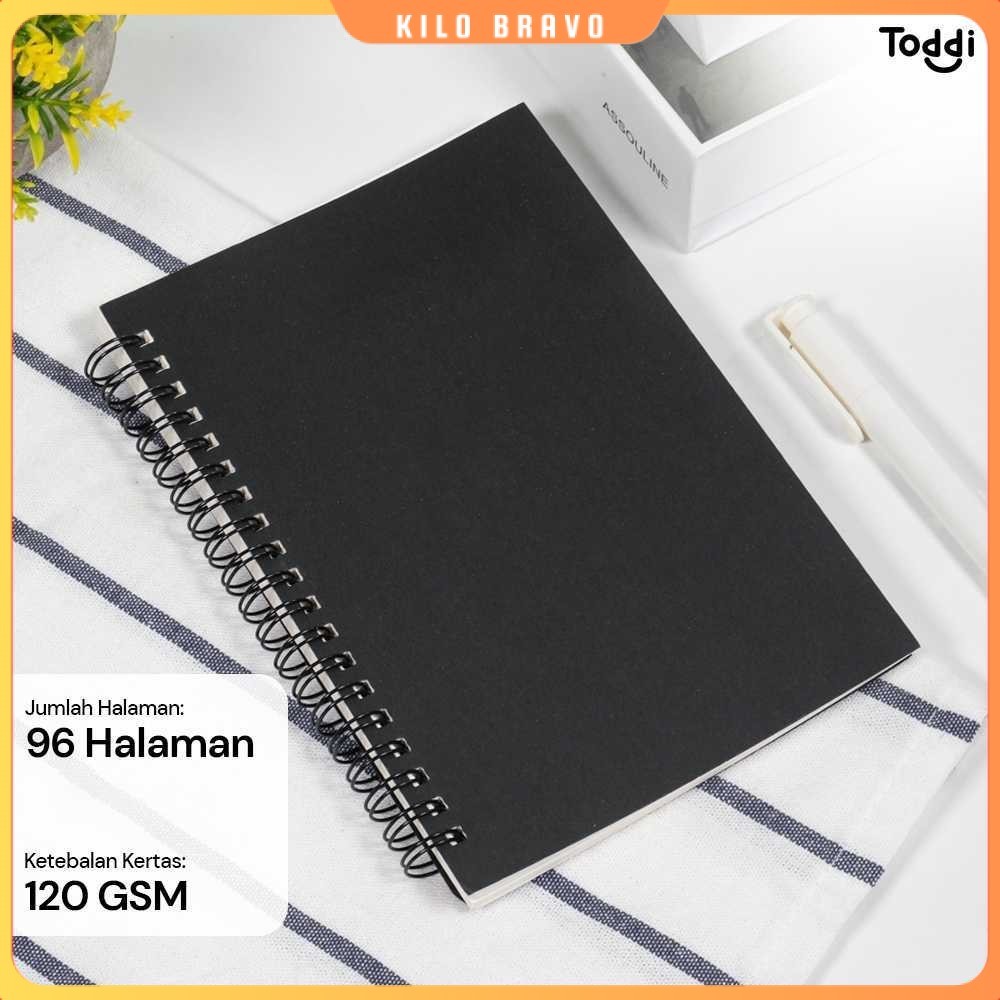 

Toddi Buku Jurnal Softcover Notebook Diary 120GSM 96 Halaman Blank - BQ-N14