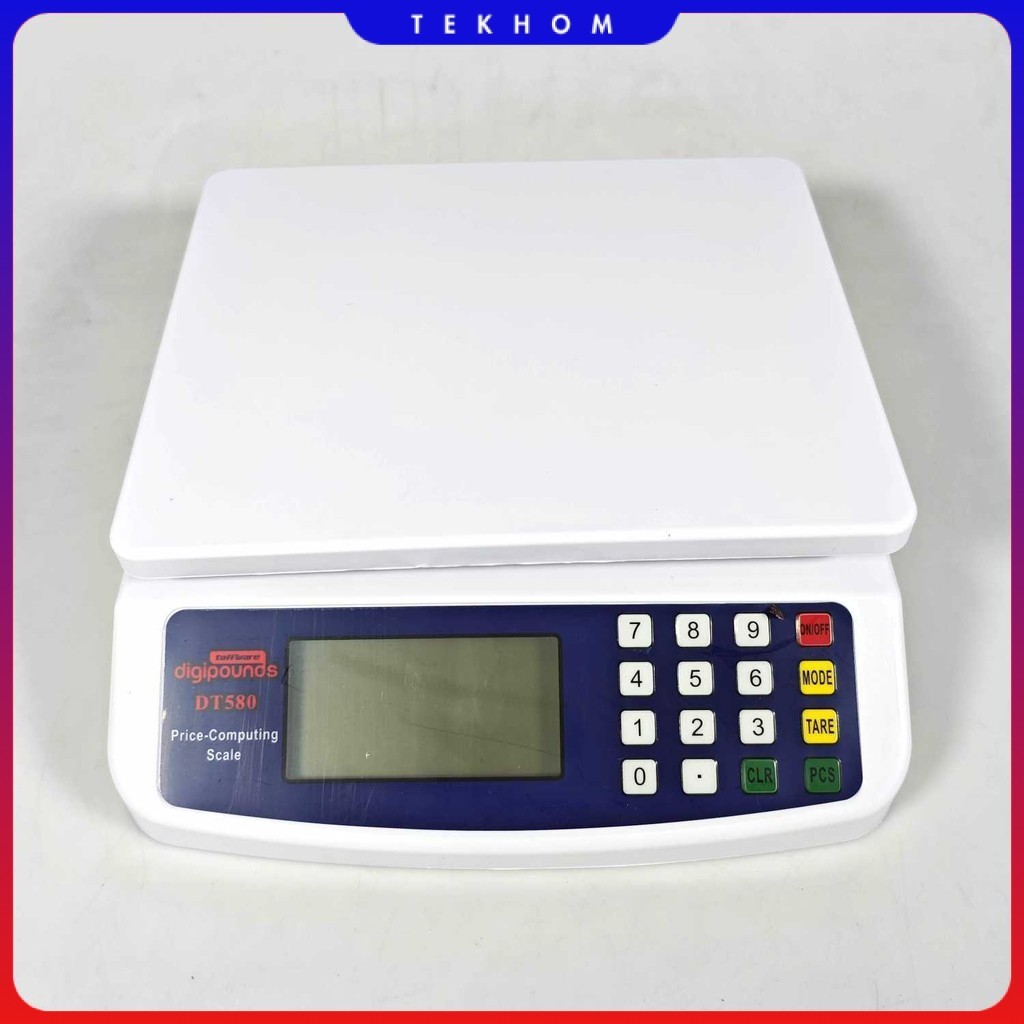 Taffware Digipounds Timbangan Digital Precision LCD Scale Food Plastic - DT580