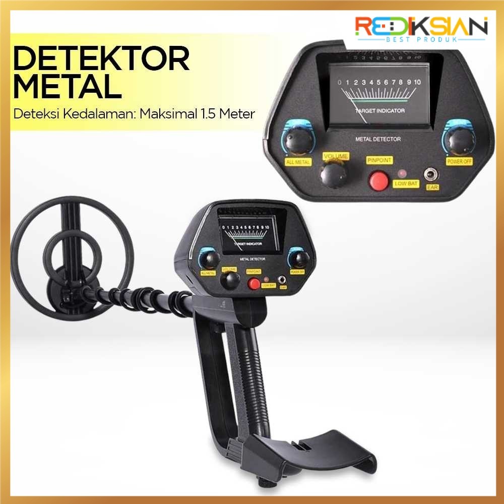 Pendeteksi Logam Metal Gold Silver Detector Finder | Detektor Logam Pencari Detektor Emas Perak
