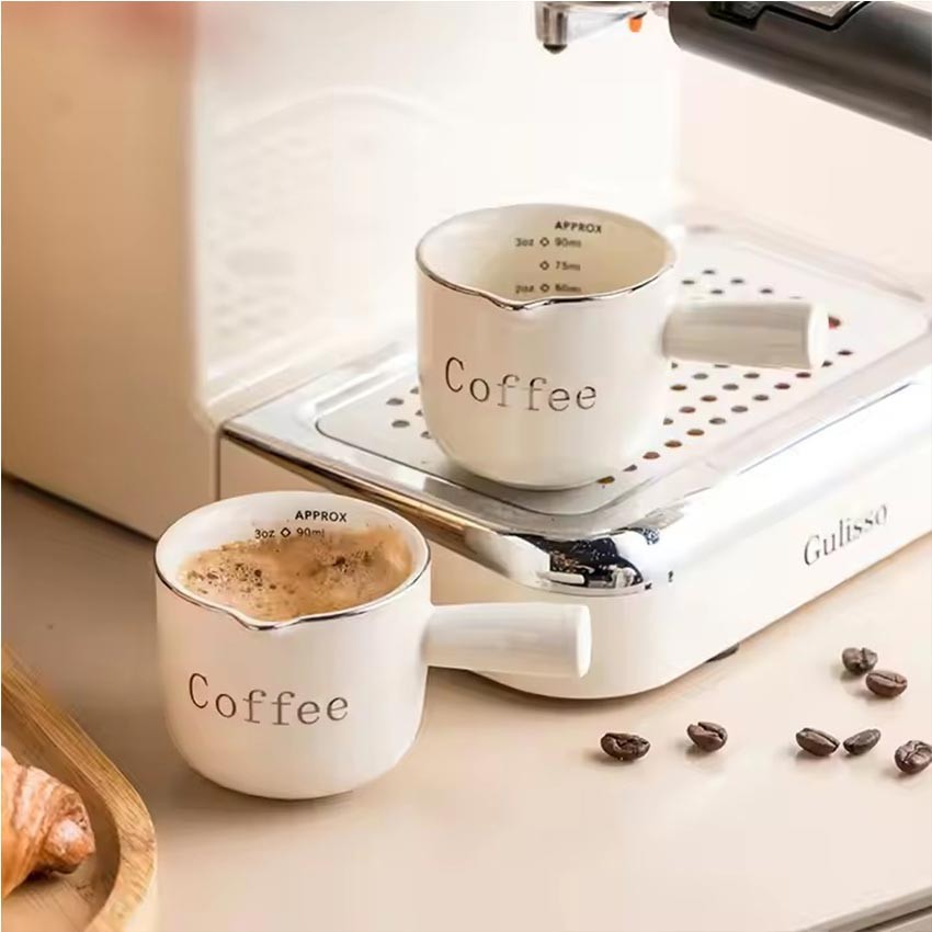 Coffee Measuring Cup/Aesthetic Coffee Measuring Cup/Korean Measuring Cup/Gelas Takar Korea/Gelas