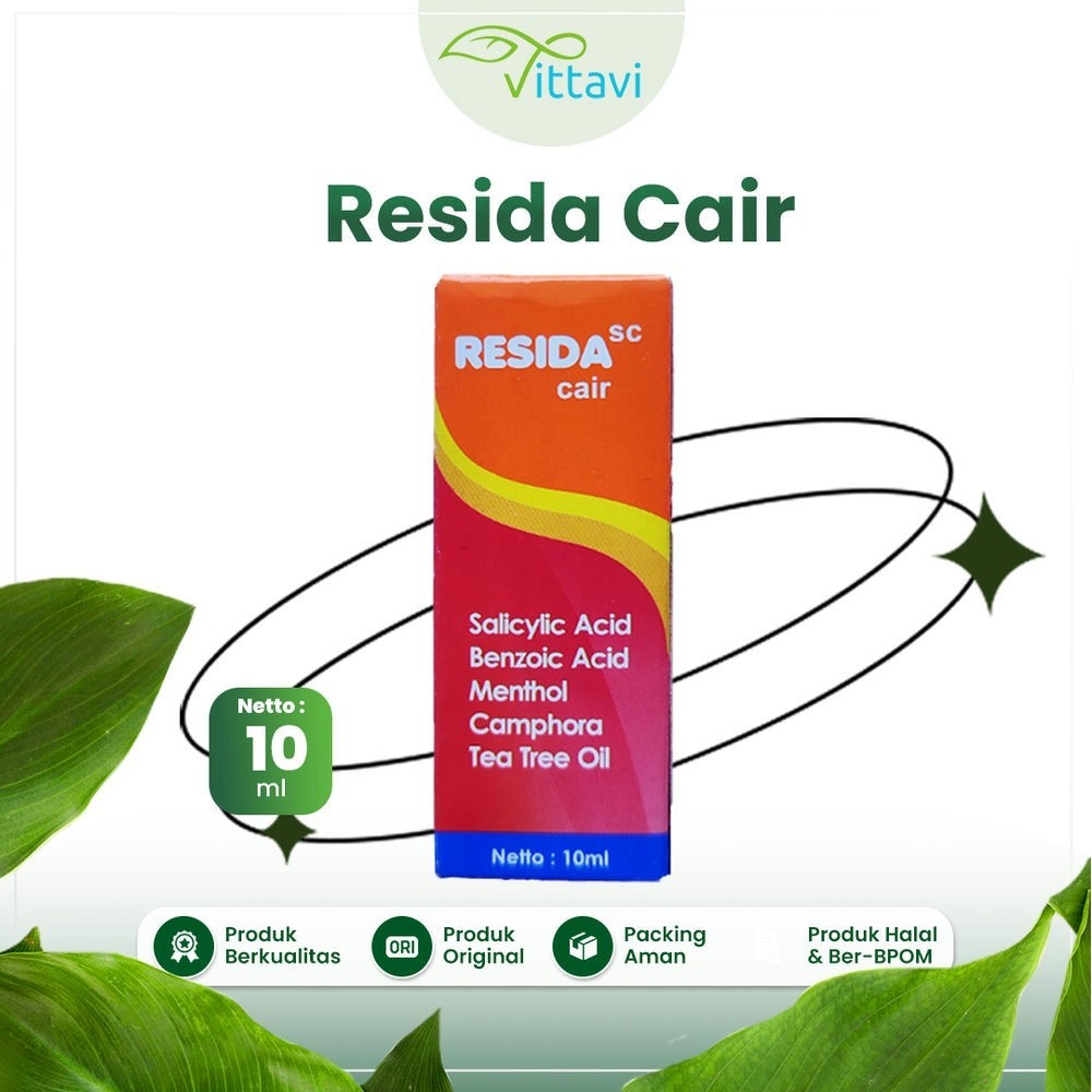 Resida (Serupa Kalpanax)-  Obat Panu, Kurap, Kudis, Jamur Kulit